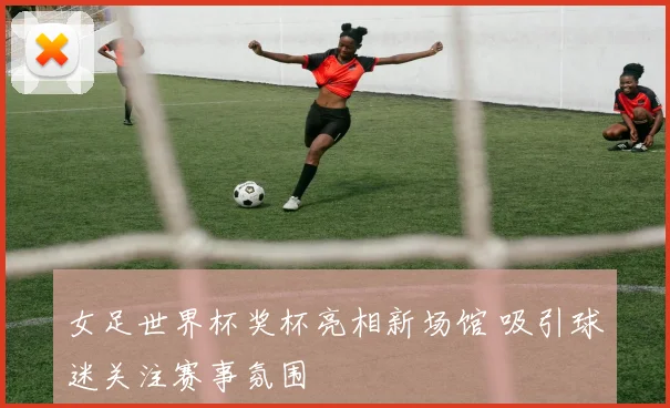 女足世界杯奖杯亮相新场馆 吸引球迷关注赛事氛围