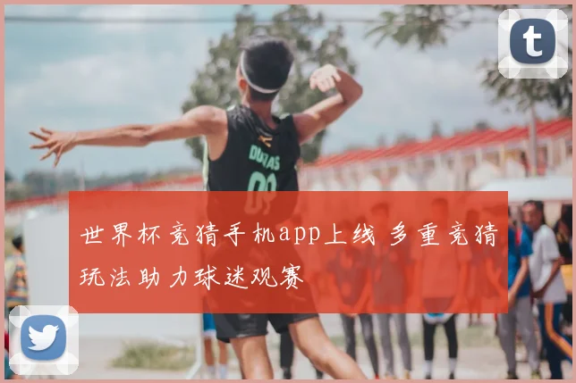 世界杯竞猜手机app上线 多重竞猜玩法助力球迷观赛